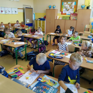 klasa 1a Dzień Kropki