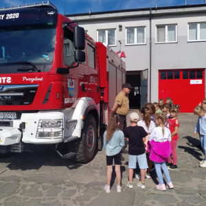 Dzień Strażnika Lasu - Ia w OSP Brusy