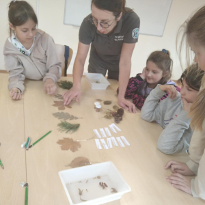 klasa 3b - warsztaty w Chocińskim Młynie